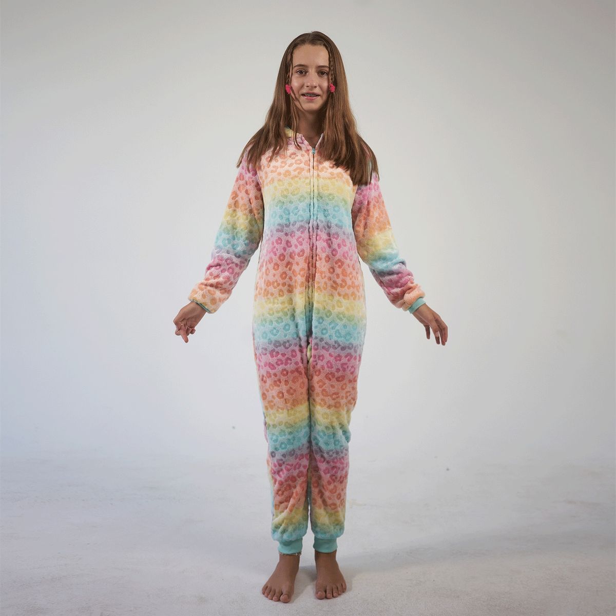 STARDUST - PIJAMA  POLAR NIÑA MATERIALES RECICLADOS