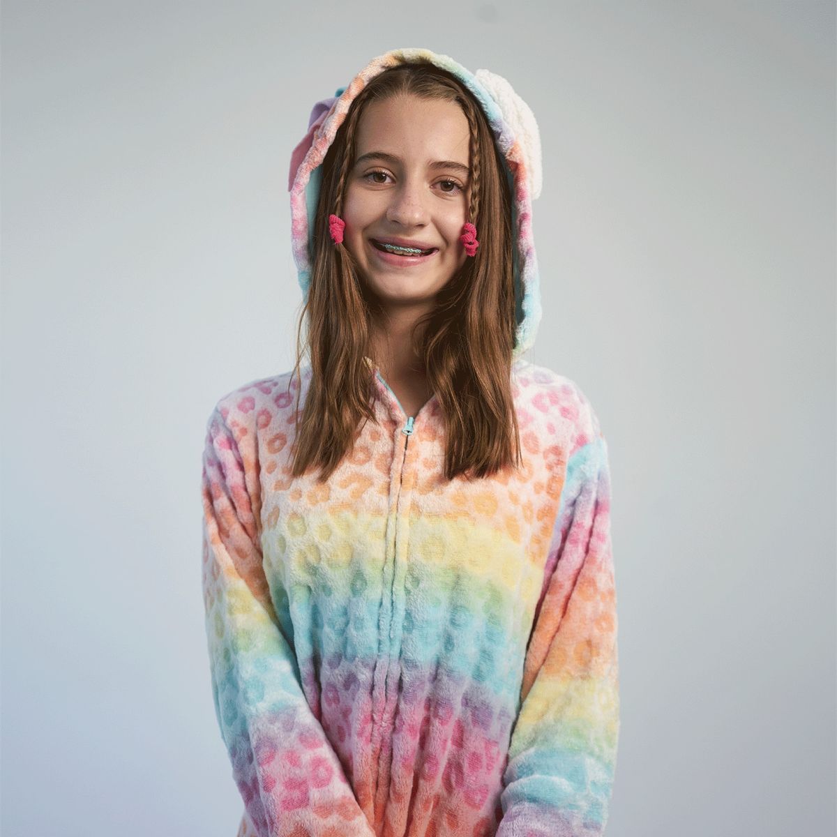 STARDUST - PIJAMA  POLAR NIÑA MATERIALES RECICLADOS