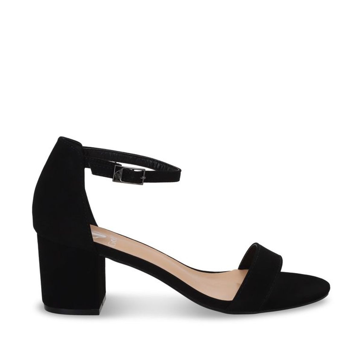 GOTTA - Sandalia Negra Gamuza Mujer C6161