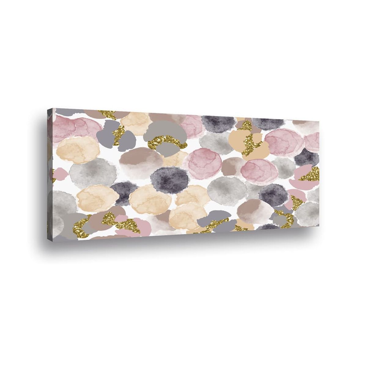 RETELA - Canvas Pink Gold - Multicolor - 90x45 cm