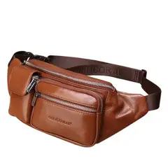 GENERICO - Banano Amplio Cuero Genuino Norbinus Unisex Mod Double