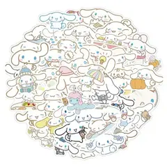GARSIL - 50 Stickers de Cinnamoroll - Etiquetas Autoadhesivas