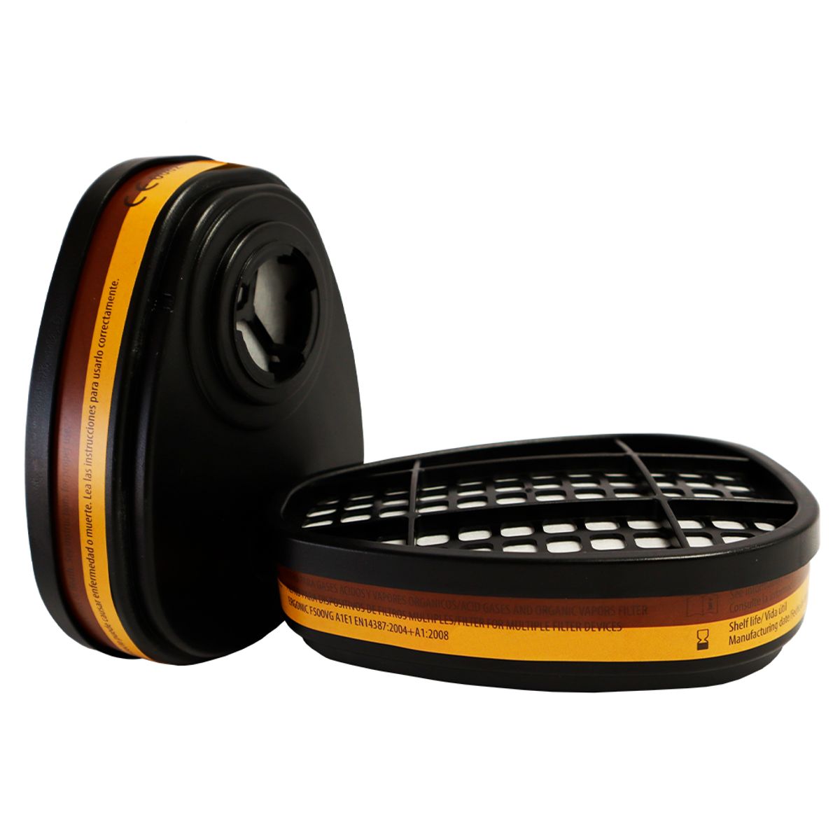 STEELPRO - Filtro Ergonic F500Vg A1E1 Gases Acidos Y Vapores Organicos