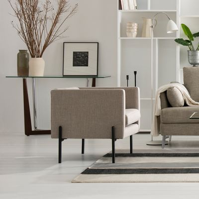 Imagen 2 del producto Poltrona Drolet Tela Arena