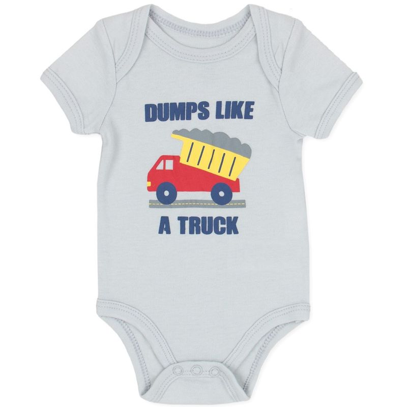 MOTHERS CHOICE - Body De Bebe Con Dibujo De Carrito