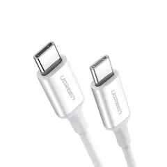UGREEN - Cable USB-C 2.0 a USB-C 2.0 1m Blanco