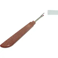 GENERICO - Descosedor mango plástico texturizado cafe 11,8cm