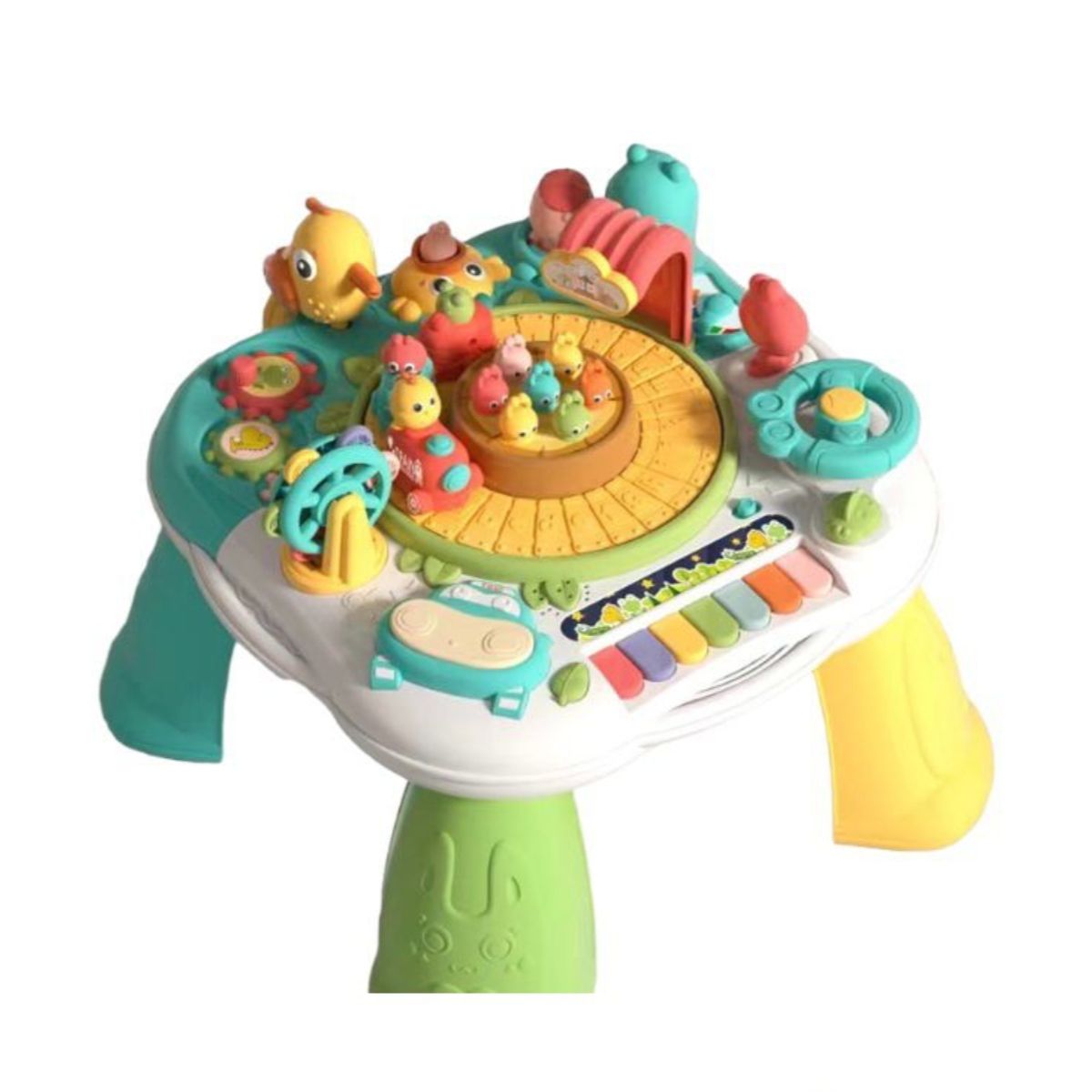 LUBABYCAS - Juguete Mesa De Actividades Musical Lubabycas Verde