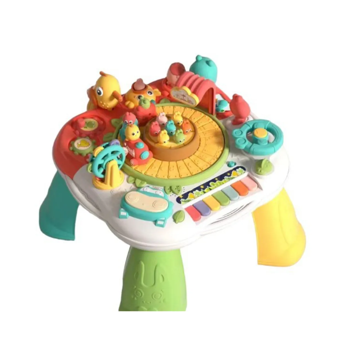 LUBABYCAS - Juguete Mesa De Actividades Musical Lubabycas Roja