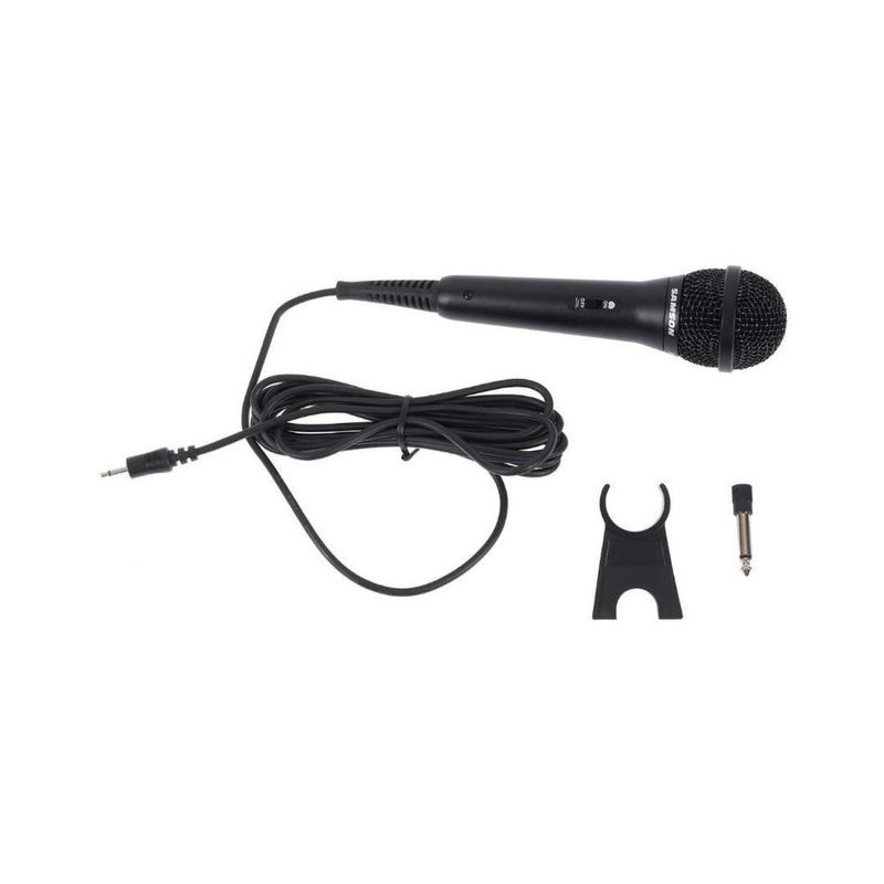 SAMSON - Micrófono dinámico Samson karaoke R10S con switch