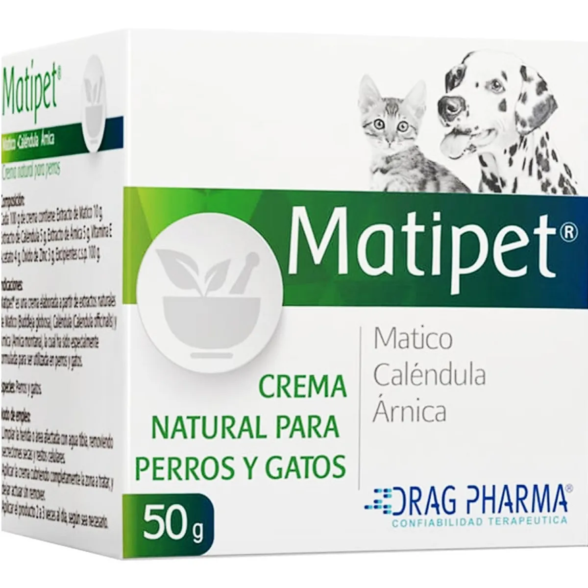 Dragpharma - Matipet Crema para Perros y Gatos