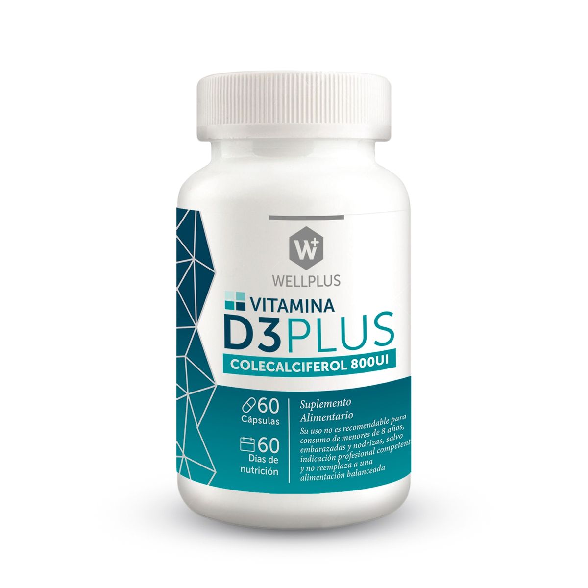 WELLPLUS - Vitamina D3 Plus Colecalciferol