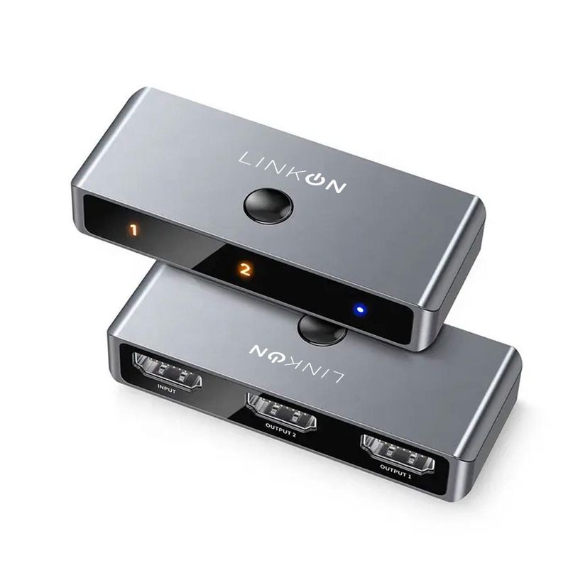 LINKON - Splitter Switch Hdmi 3 En 1 Linkon 4k 60hz Ps Xbox Hdtv