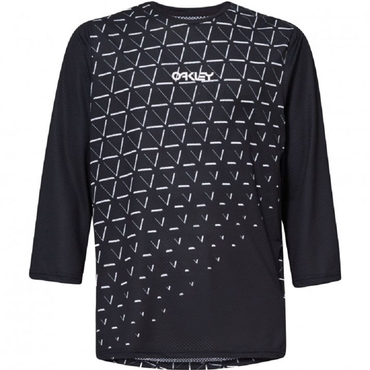 OAKLEY - Polera MTB Oakley Flow 3/4 Jersey Hombre Blackout