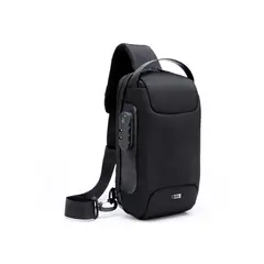 KOLKE - Mochila Bandolera Bolso Cruzado Impermeable Candado