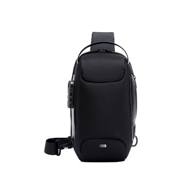 Imagen 2 del producto Mochila Bandolera Bolso Cruzado Impermeable Candado