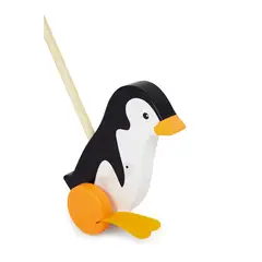 SEIGARD - Palo De Arrastre Pingüino 52427 Color Blanco y Negro