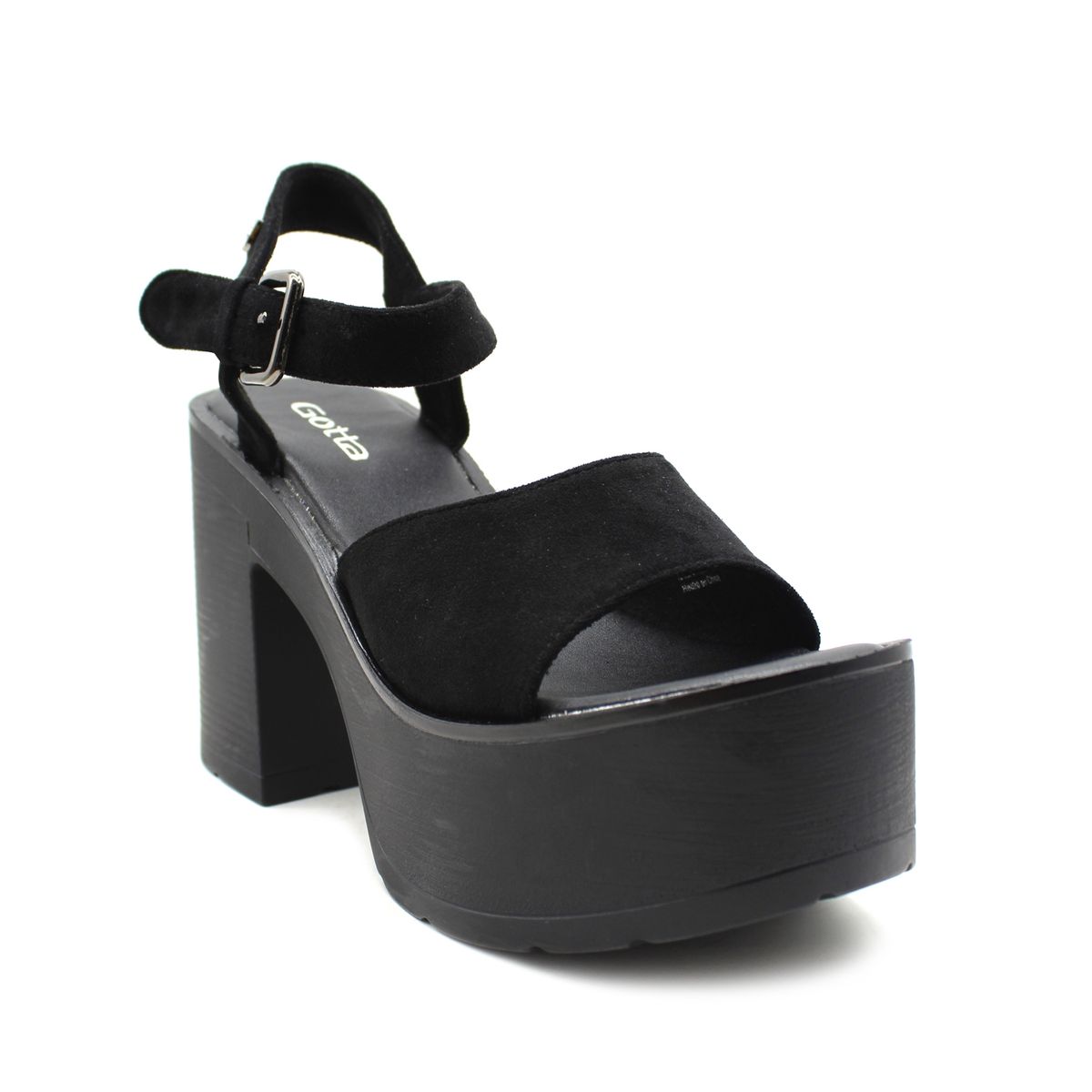 GOTTA - Sandalia Mujer Negra 15802