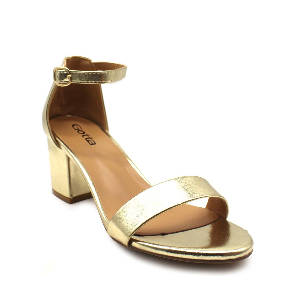 GOTTA - Sandalia Mujer Dorada C6161 Gotta