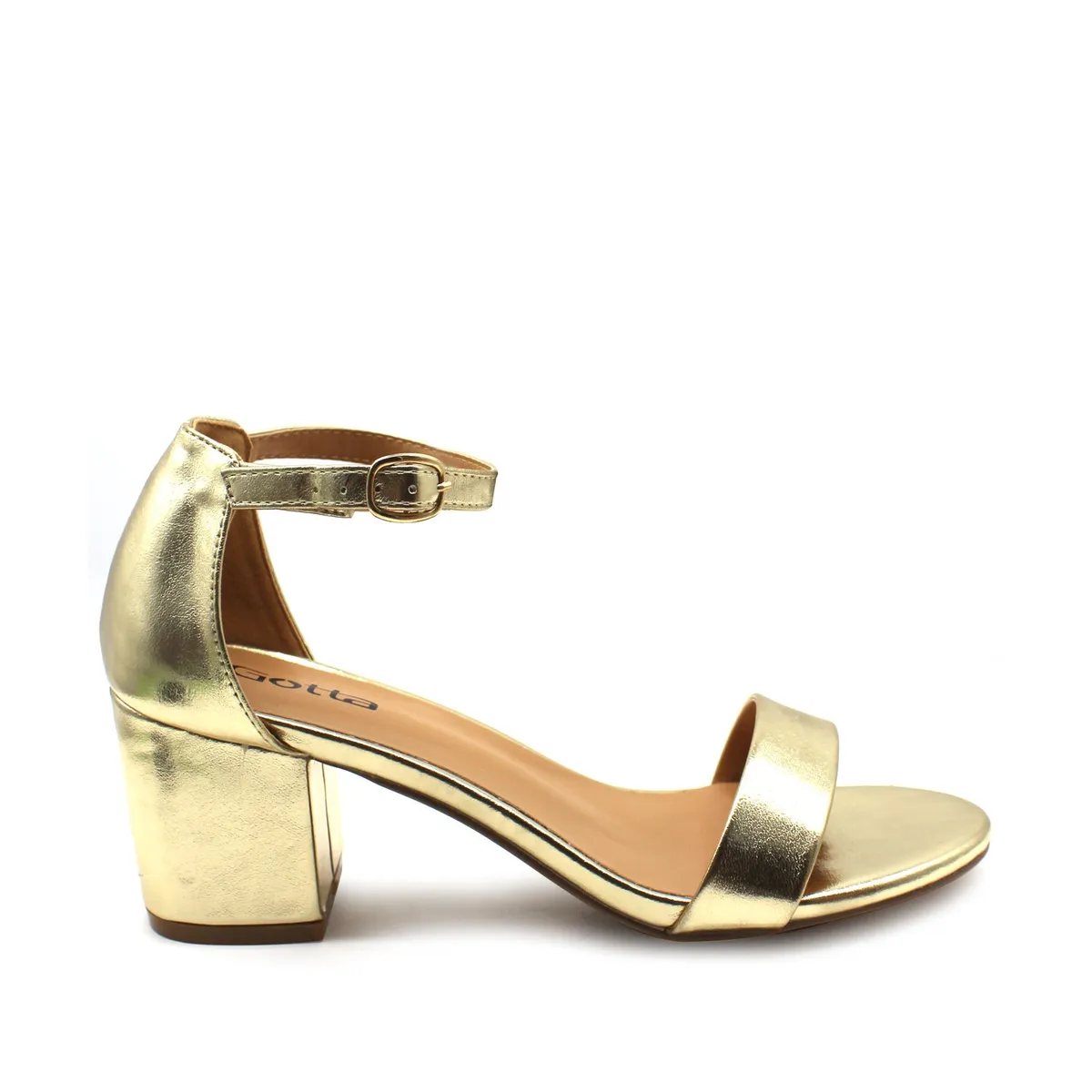 GOTTA - Sandalia Mujer Dorada C6161 Gotta