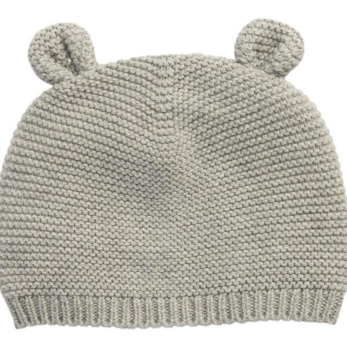 GAP - Gorro Recién Nacido Gris GAP