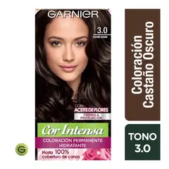 GARNIER - Tinte Cor Intensa 3.0 Castaño Oscuro