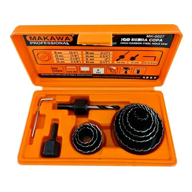 MAKAWA - Juego De Hoja De Sierra Copas 11 Piezas Makawa