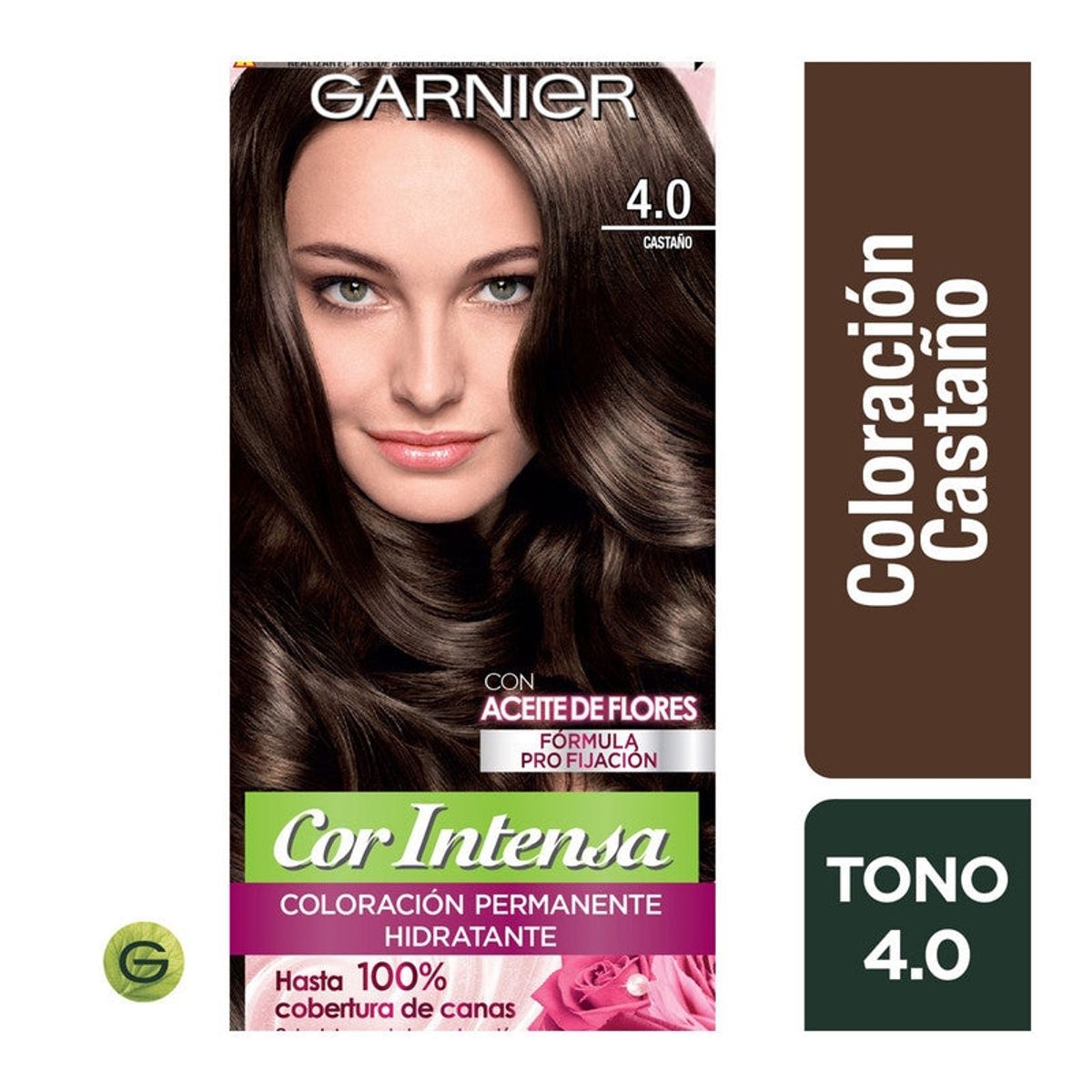 GARNIER - Tinte Cor Intensa 4.0 Castaño Garnier