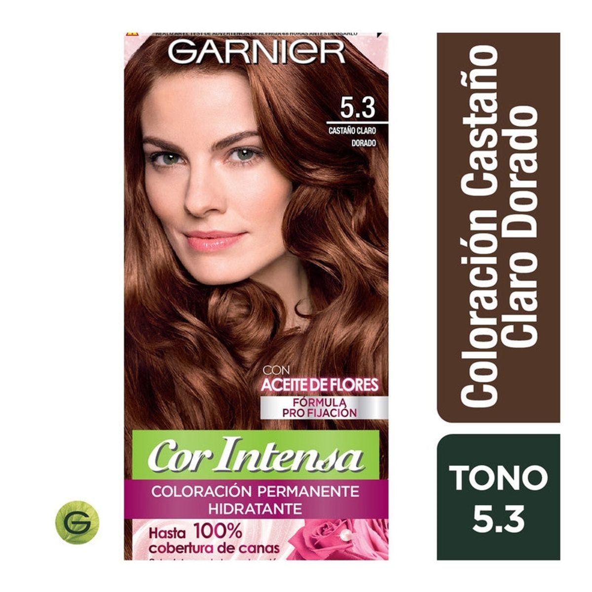 GARNIER - Tinte Cor Intensa 5.3 Castaño Claro Dorado Garnier