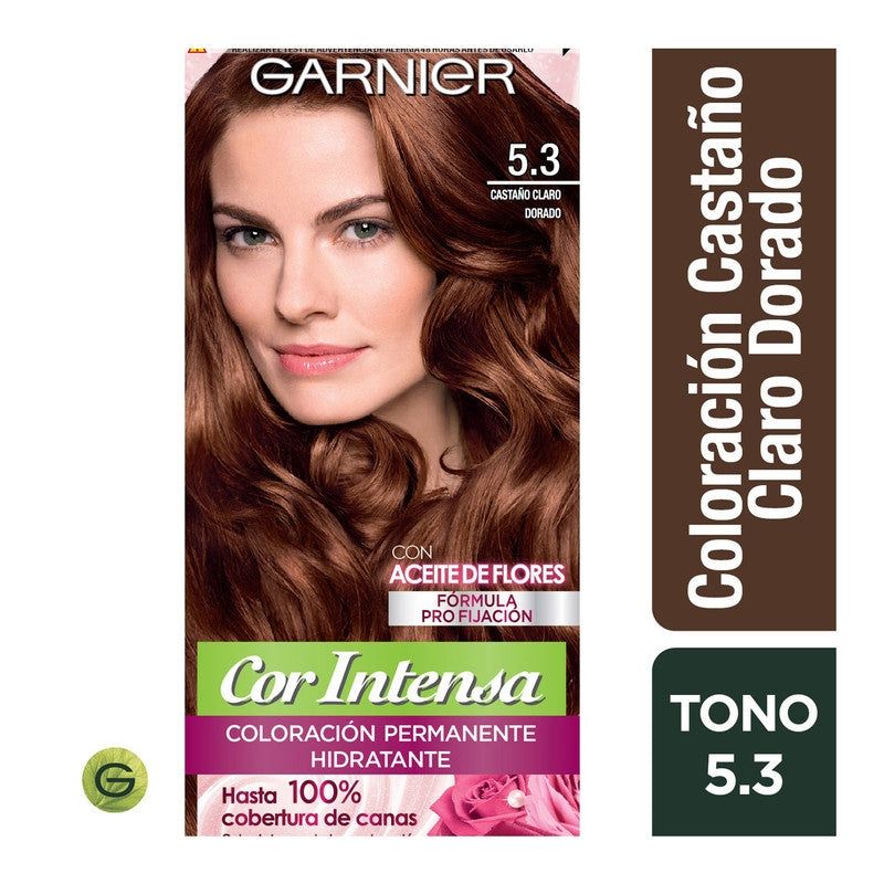 GARNIER - Tinte Cor Intensa 5.3 Castaño Claro Dorado Garnier