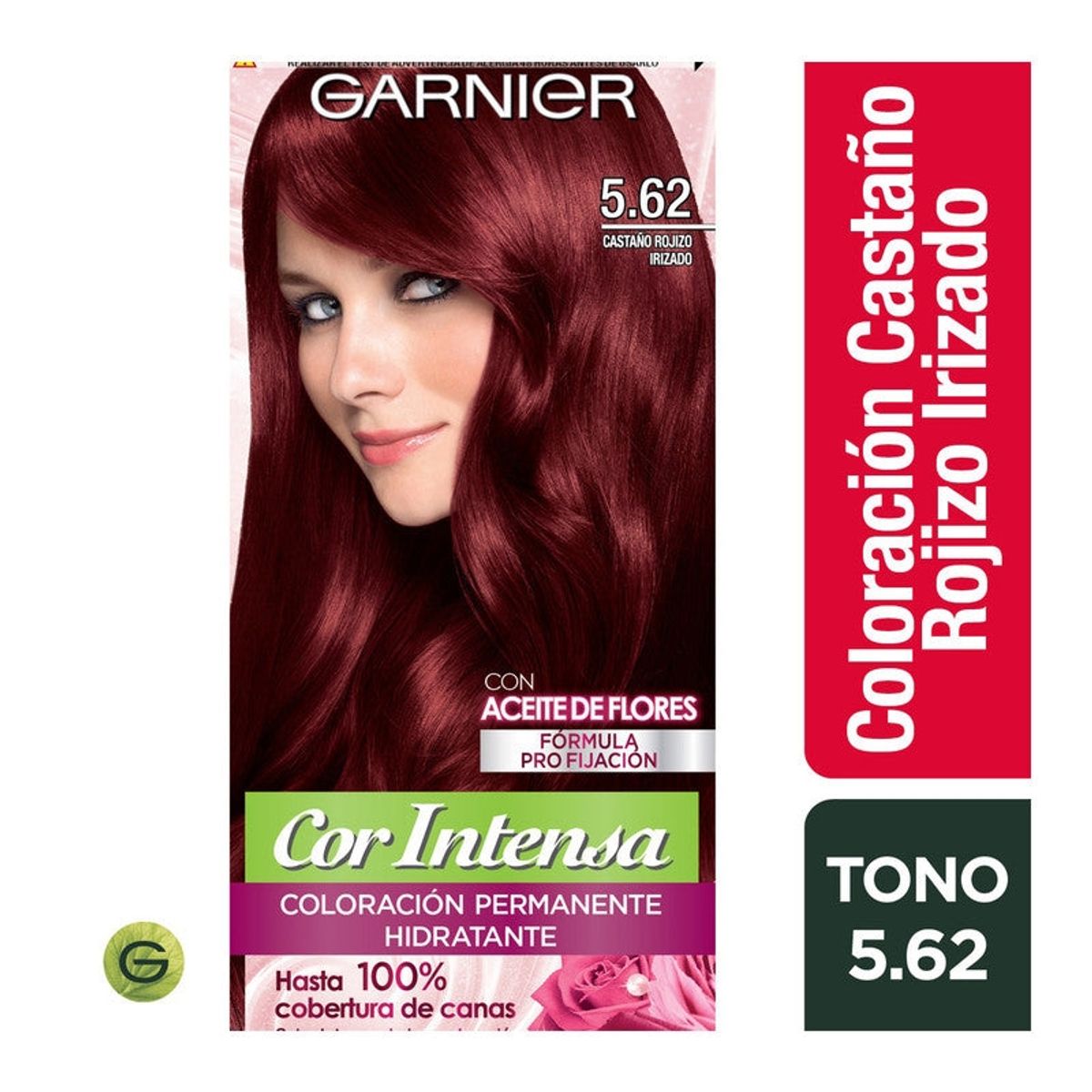 GARNIER - Tinte Cor Intensa 5.62 Castaño Rojizo Irizado Garnier