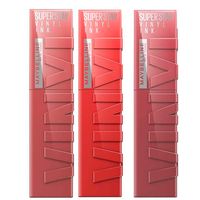 3 Labiales Superstay Vinyl Ink Nudes Hasta 16H