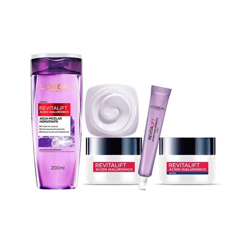 REVITALIFT - Pack Revitalift Crema Rostro Dianoche Agua Micelar LOréal-