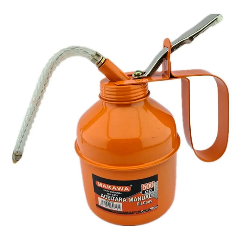 MAKAWA - Aceitera Manual Manguera Flexible 500cc Makawa