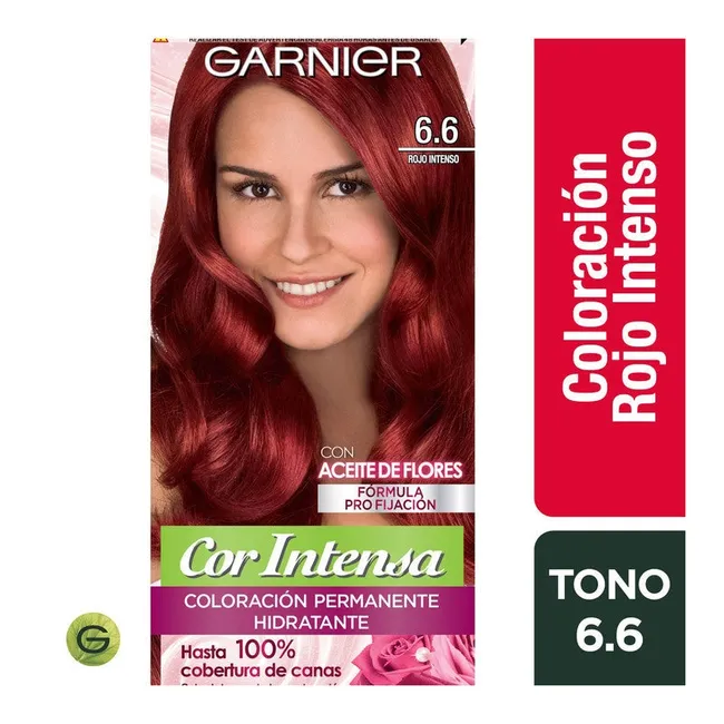 GARNIER - Tinte Cor Intensa 6.6 Rojo Intenso Garnier