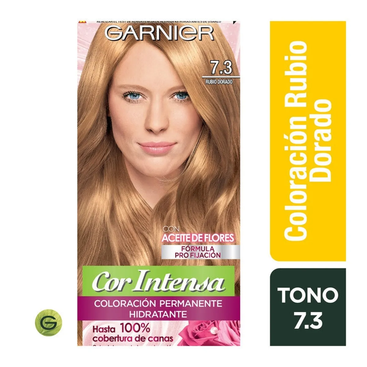GARNIER - Tinte Cor Intensa 7.3 Rubio Dorado Garnier