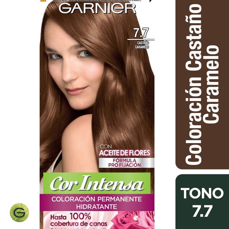 GARNIER - Tinte Cor Intensa 7.7 Castaño Caramelo Garnier