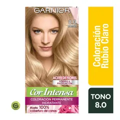 GARNIER - Tinte Cor Intensa 8.0 Rubio Claro