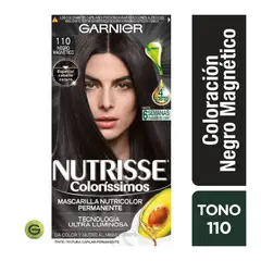 GARNIER - Tinte Nutrisse Clororíssimos 110 Negro Magnético