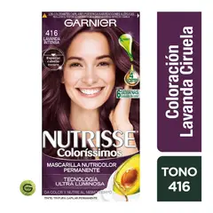 GARNIER - Tinte Nutrisse Clororíssimos 416 Lavanda Intensa