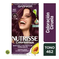 GARNIER - Tinte Nutrisse Coloríssimos 462 Ciruela