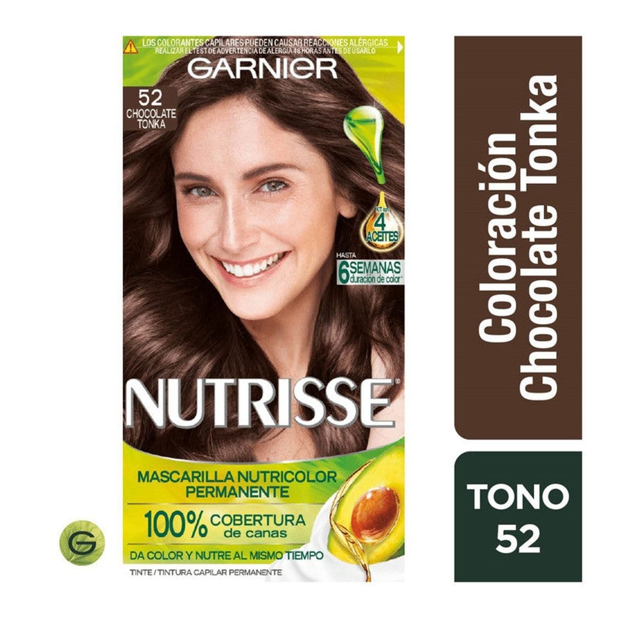 GARNIER - Tinte Nutrisse 52 Chocolate Tonka Garnier