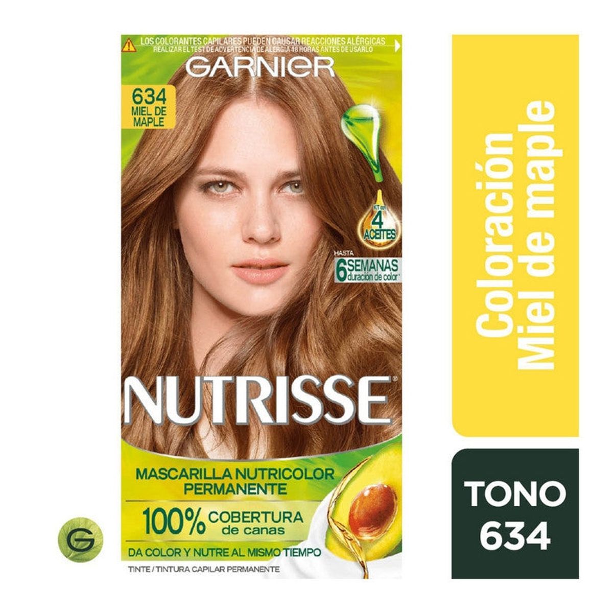 GARNIER - Tinte Nutrisse 634 Miel De Maple Garnier