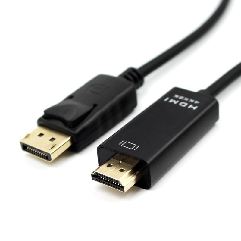GENERICO - Cable Dp Display Port Macho A Hdmi Macho 18m 4k Pc Mac