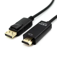 GENERICO - Cable Dp Display Port Macho A Hdmi Macho 18m 4k Pc Mac