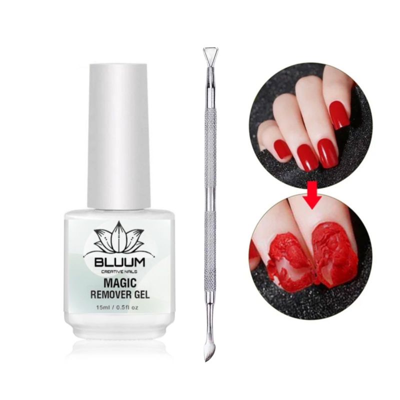 BLUUM - Removedor de Esmaltes mas Repujador Magic 15ml