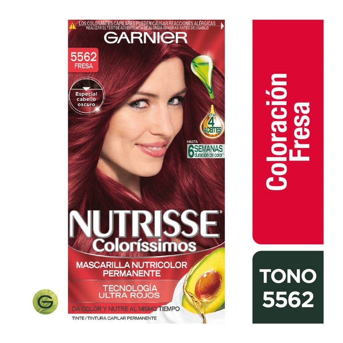 GARNIER - Tinte Nutrisse Clororíssimos 5562 Fresa Garnier