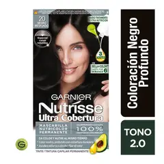 GARNIER - Tinte Nutrisse Ult Cob 20 Negro Profundo