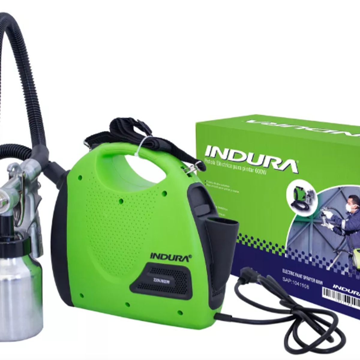 INDURA - Pistola Para Pintar Indura 600 W