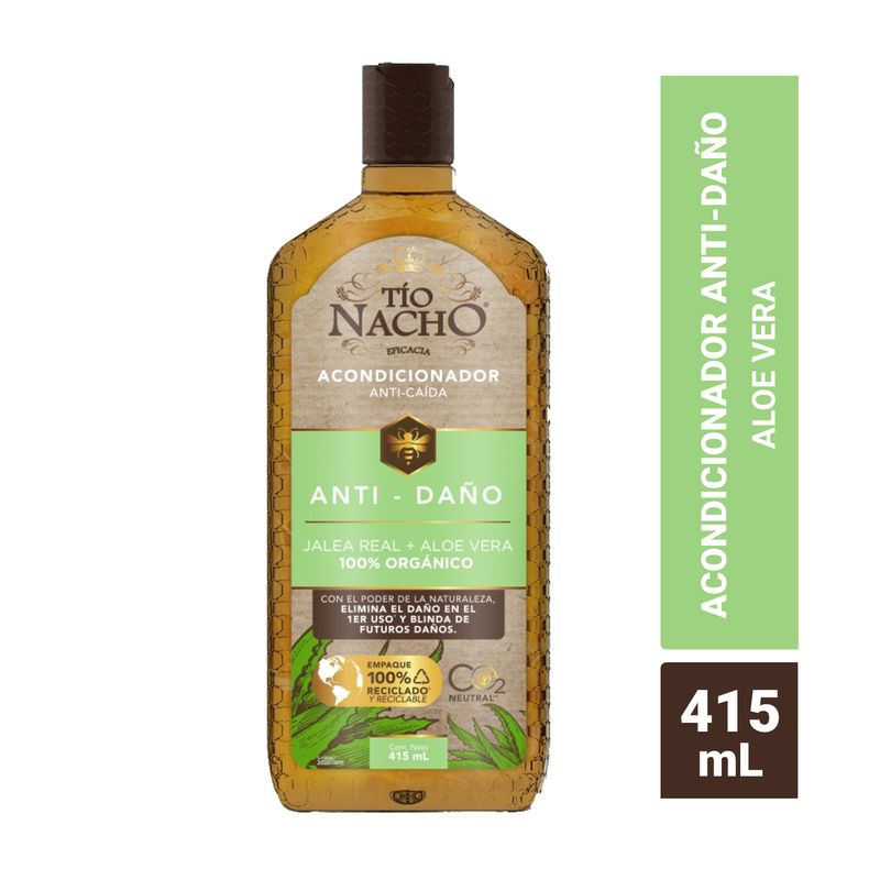 TIO NACHO - Acondicionador Tío Nacho Aloe Vera 415 ML